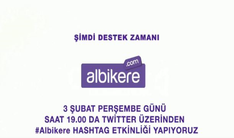 TÜRKİYE'NİN YENİ MARKASI albikere.com' U SOSYAL MEDYADA TANITIYORUZ.