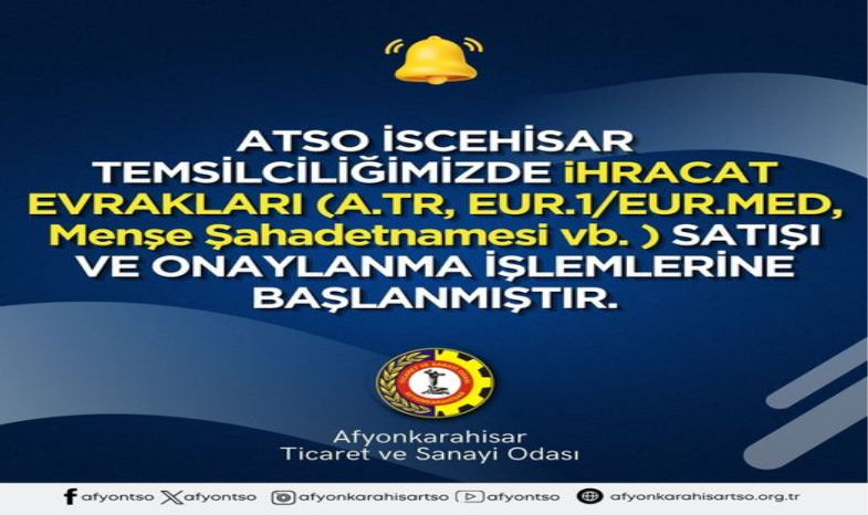 İSCEHİSAR TEMSİLCİLİĞİ EVRAK VERMEYE BAŞLADI