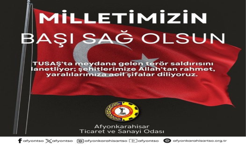 MİLLETİMİZİN BAŞI SAĞOLSUN