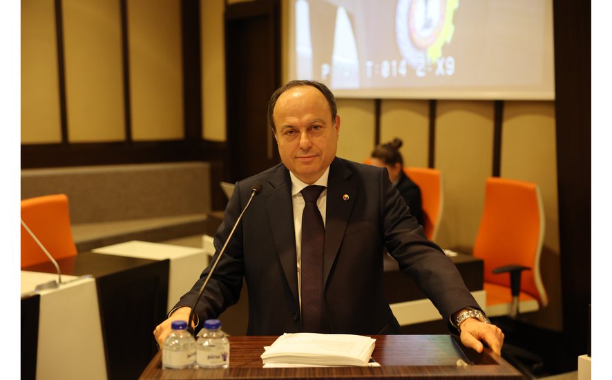 YÖNETİM KURULU BAŞKANIMIZ HÜSNÜ SERTESER’İN EKİM AYI OLAĞAN MECLİS TOPLANTISI DEĞERLENDİRMESİ
